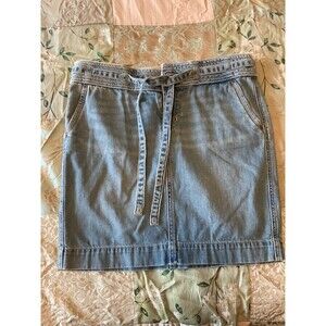 Gap denim mini skirt size 1